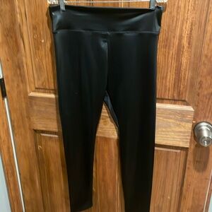 Black, shiny wild fable leggings